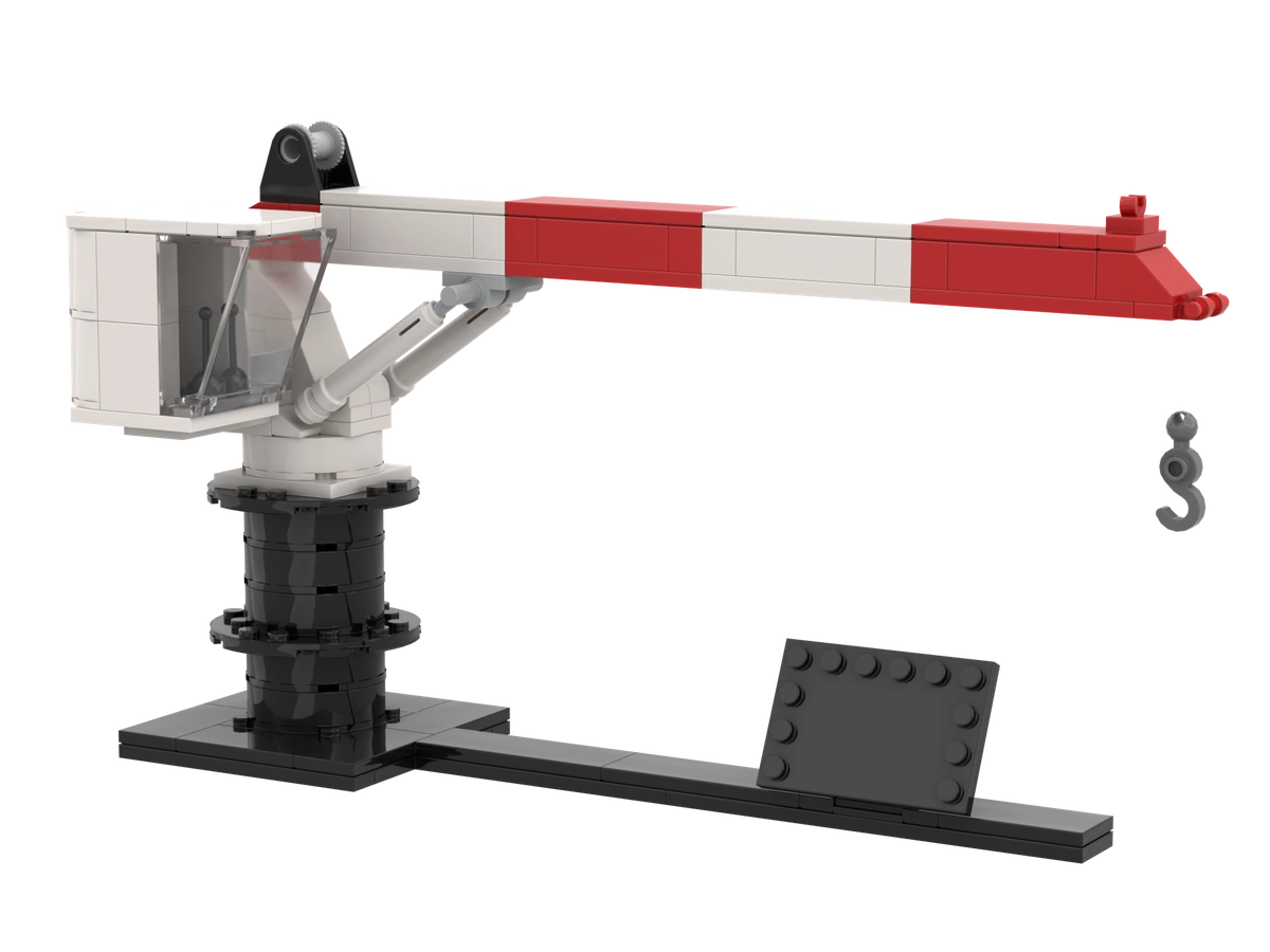 Kraan model als custom LEGO® set voor techniek-events