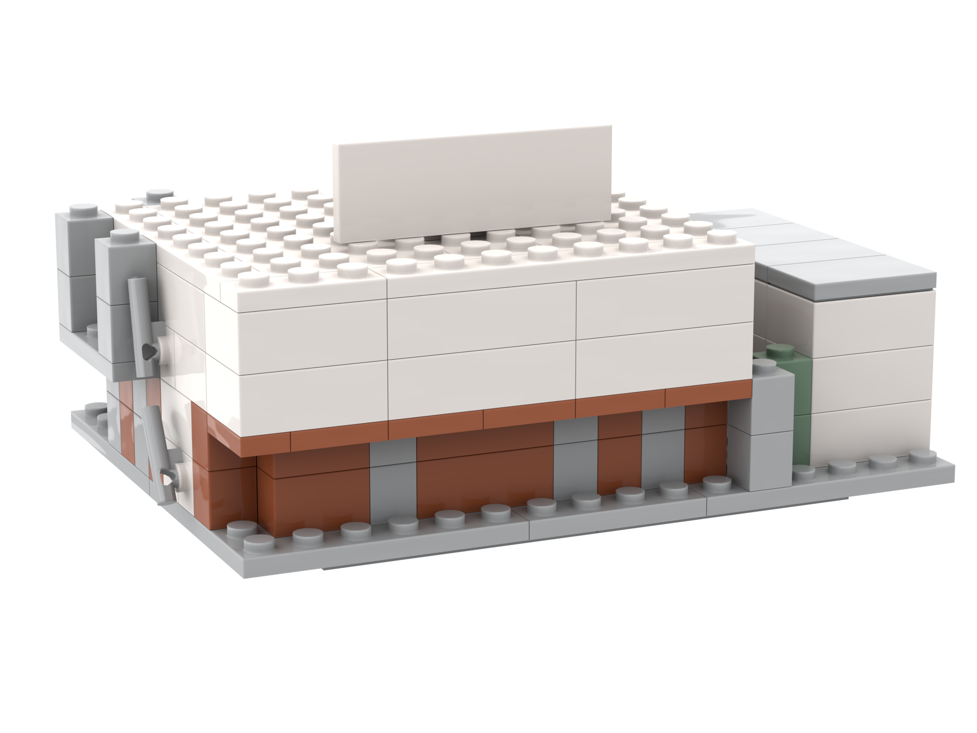 Bedrijfspand Miniatuur als LEGO® relatiegeschenk