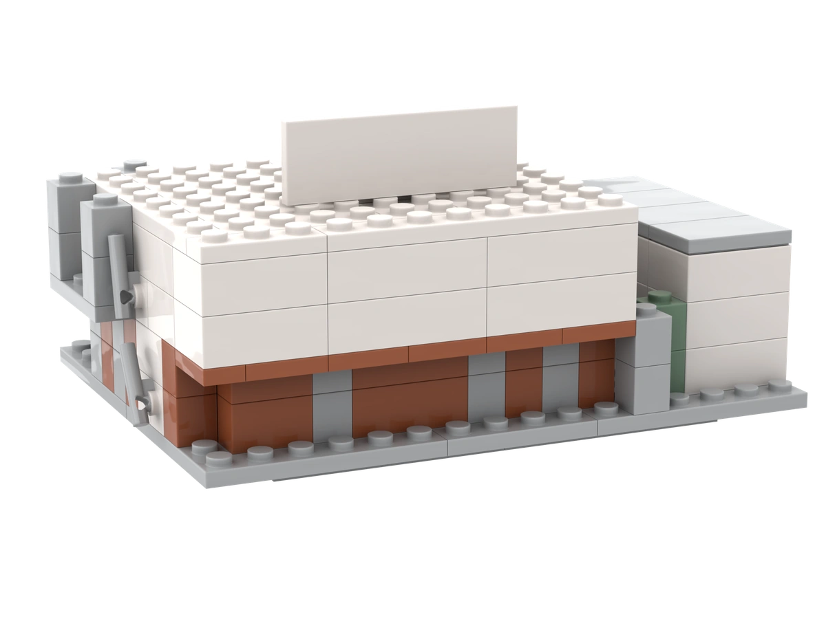 Bedrijfspand Miniatuur als LEGO® relatiegeschenk