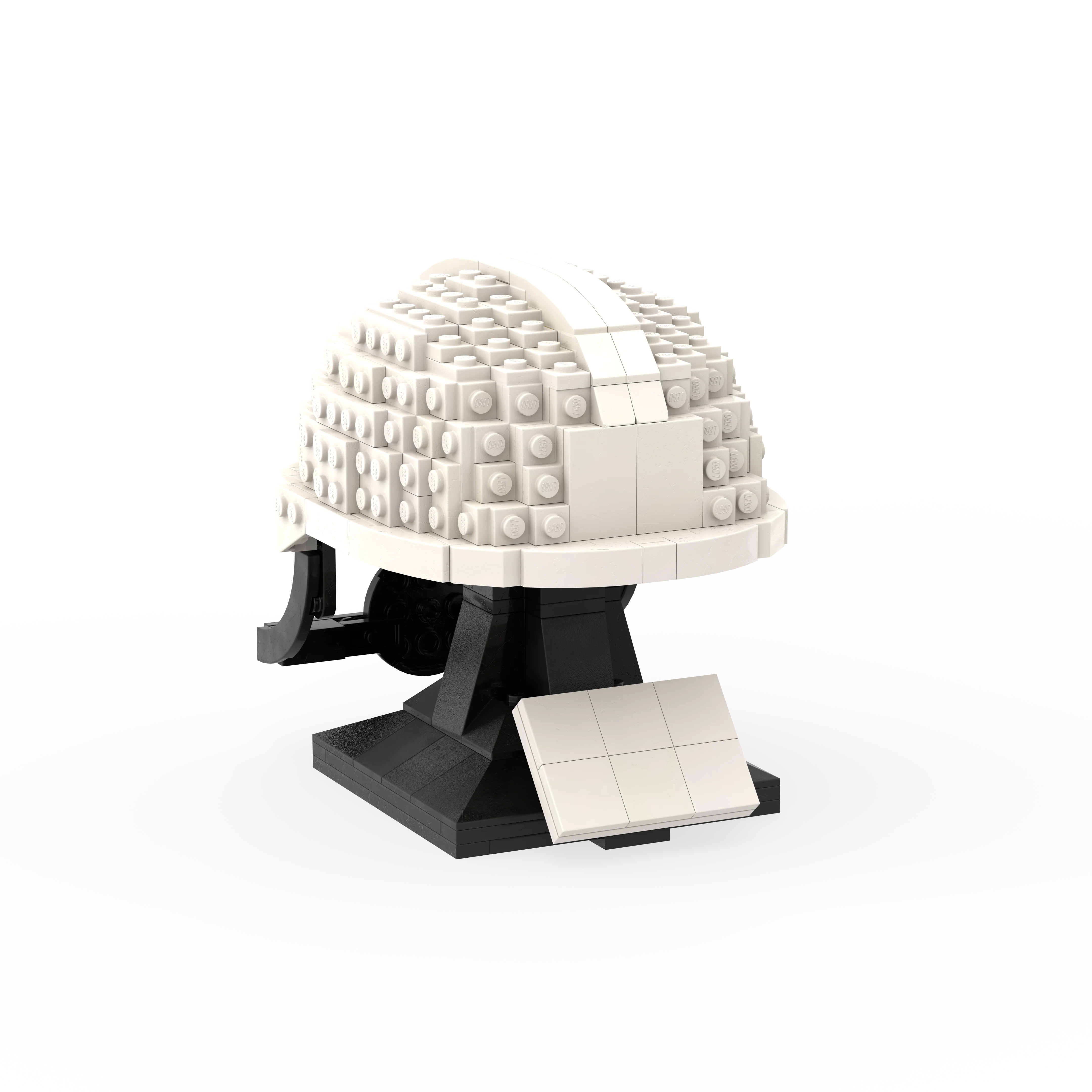 Bedrukte bouwhelm als LEGO® relatiegeschenk voor de bouwsector
